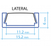 Difusor Mate lateral (por metro)